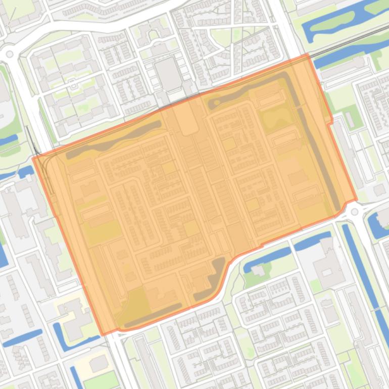 Kaart van de buurt Loper Zuid.