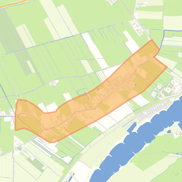 Kaart van de buurt Lopikerkapel.