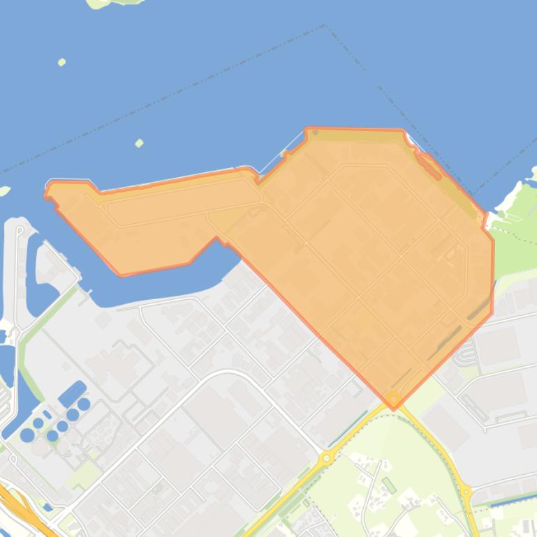 Kaart van de buurt Lorentz II.