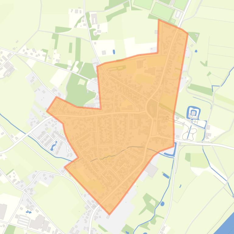 Kaart van de buurt Lottum.