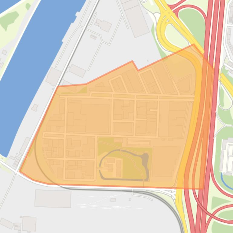 Kaart van de buurt Louterbloemen.