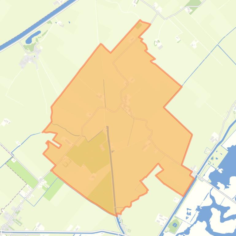 Kaart van de buurt Luddeweer.