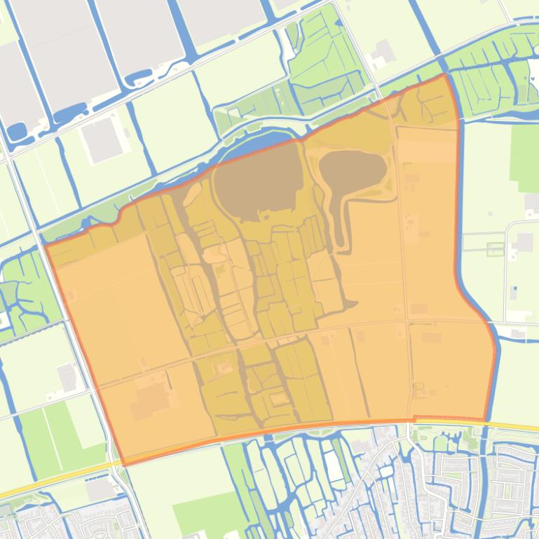 Kaart van de buurt Lutjebroek buitengebied noord.
