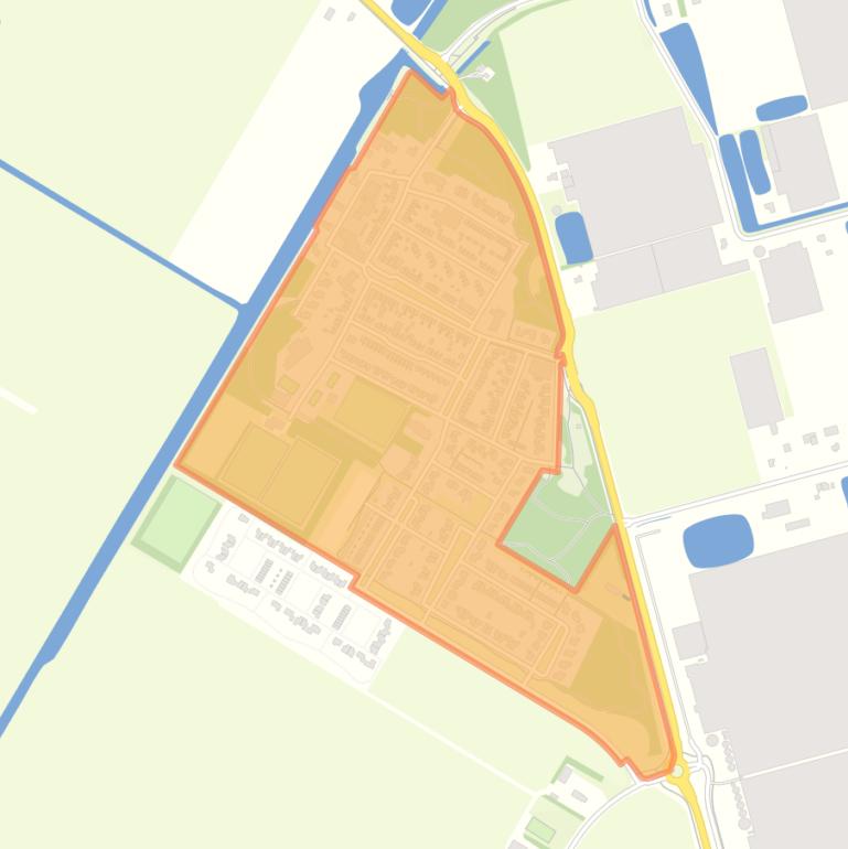 Kaart van de buurt Luttelgeest-woonkern.