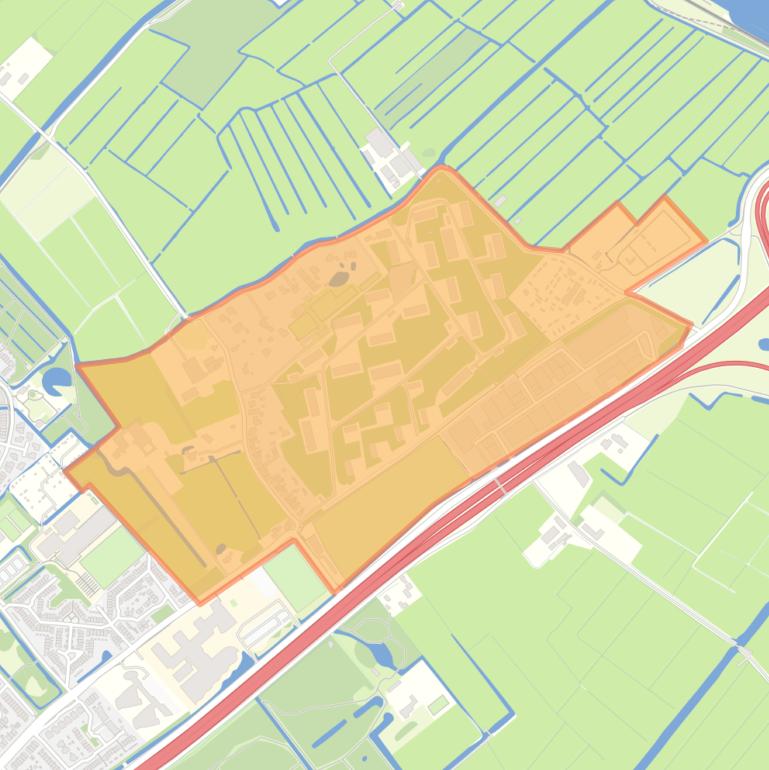 Kaart van de buurt Maaldrift.