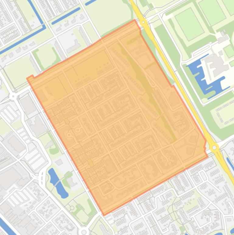 Kaart van de buurt Maarsstee.