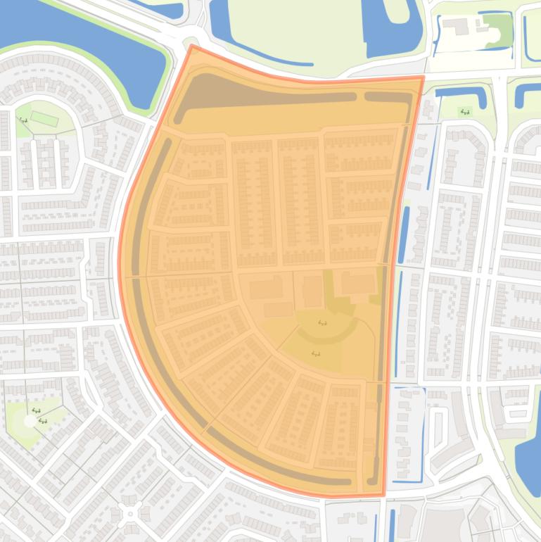 Kaart van de buurt Maaswijk-Noordwest.