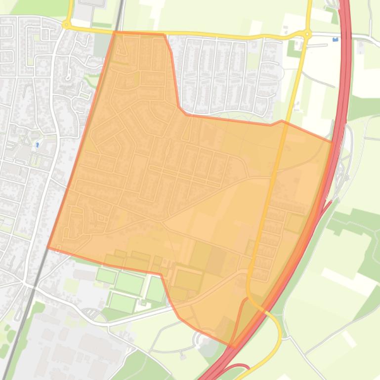 Kaart van de buurt Mariadorp-Beezepool.