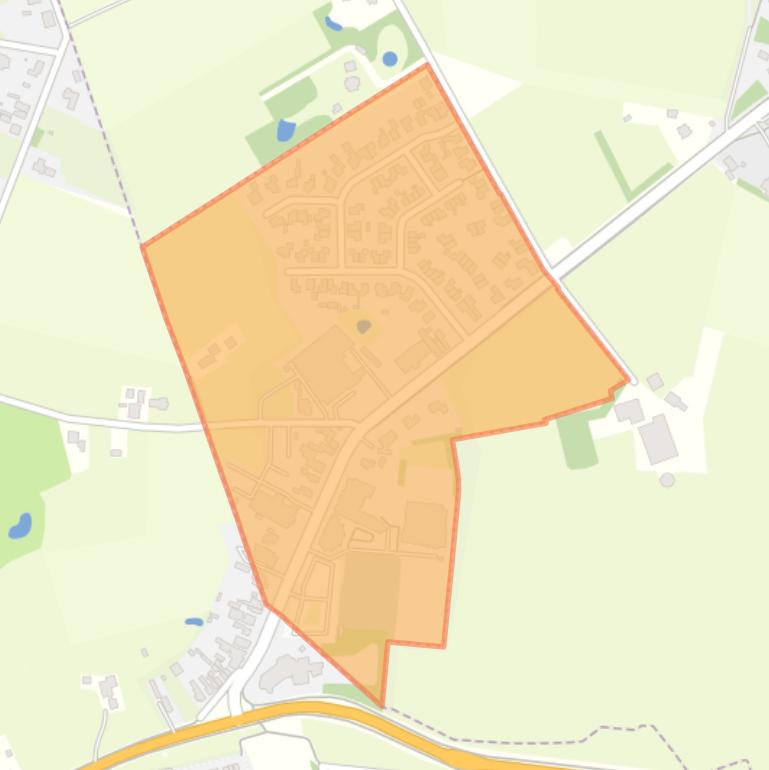 Kaart van de buurt Mariaparochie.