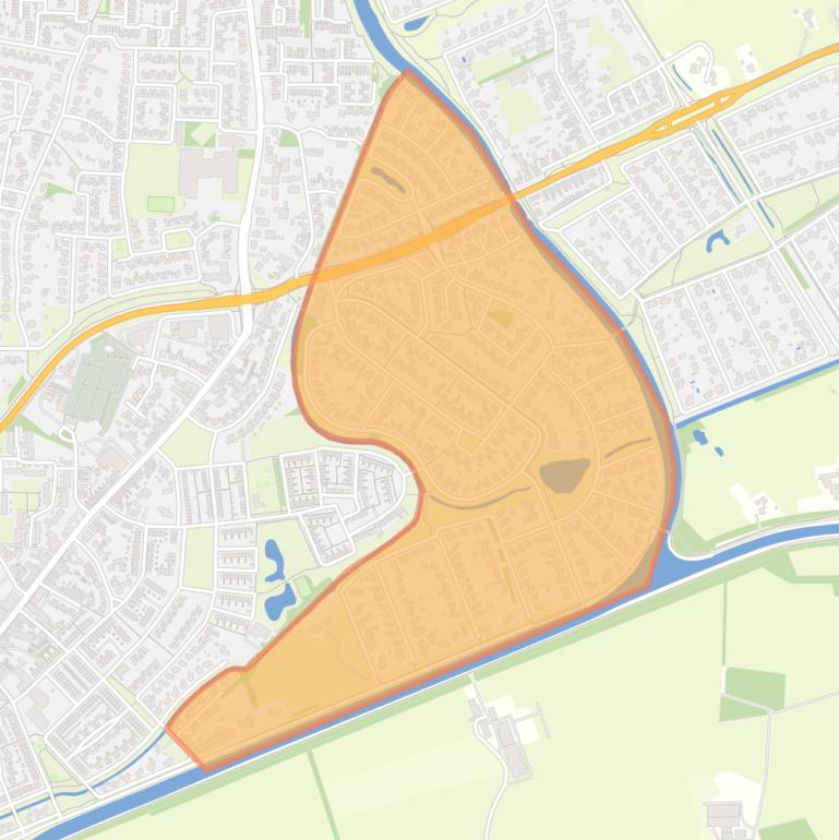 Kaart van de buurt Markgraven.