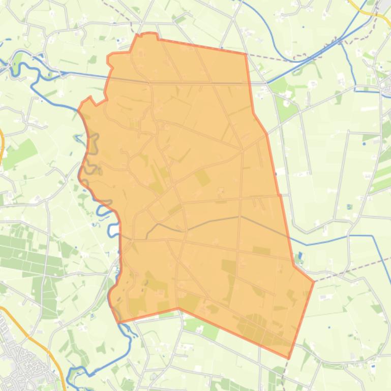 Kaart van de buurt Marle.