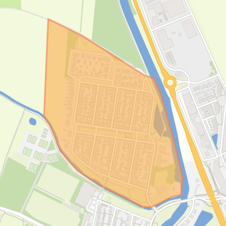 Kaart van de buurt Mars.