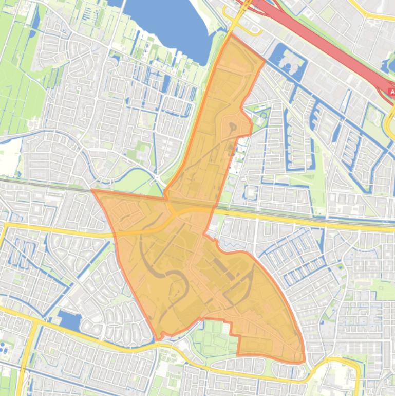 Kaart van de buurt Máximapark.