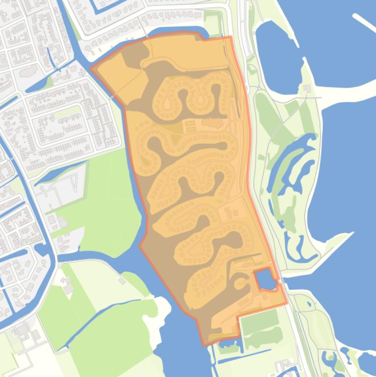 Kaart van de buurt Medemblik Zuiderzee.