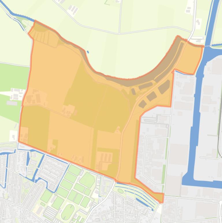 Kaart van de buurt Meerdijk.