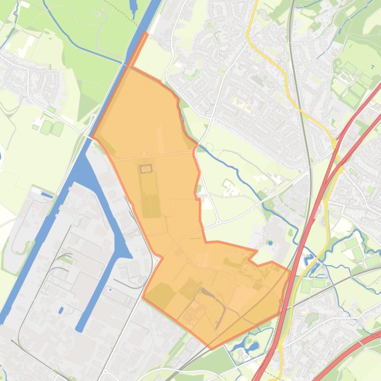 Kaart van de buurt Meerssenhoven.