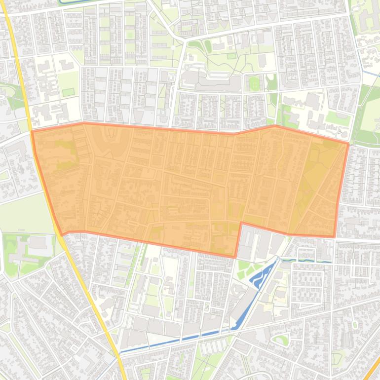 Kaart van de buurt Mekkelholt.