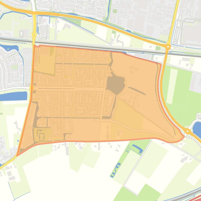 Kaart van de buurt Meteren - De Plantage.