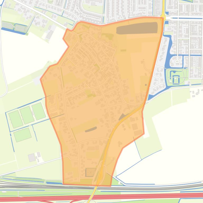 Kaart van de buurt Meteren.