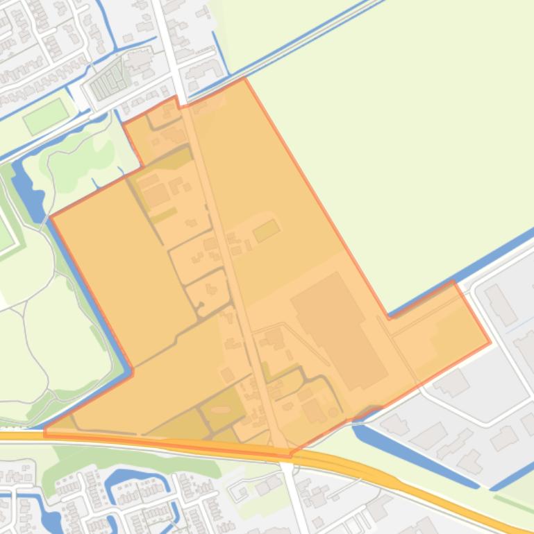 Kaart van de buurt Middelweg.