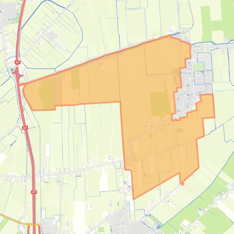 Kaart van de buurt Midwoud Buitengebied.