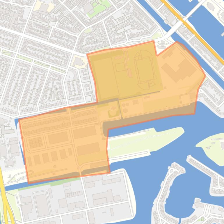 Kaart van de buurt Mijnendienst.