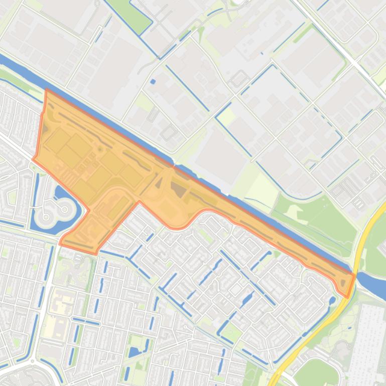 Kaart van de buurt Moerse Dreef.