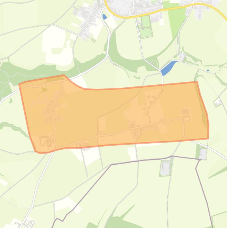 Kaart van de buurt Moerslag-Libeek.