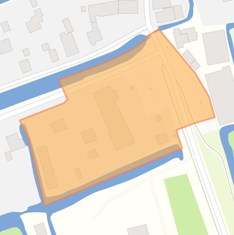 Kaart van de buurt Molenaarsgraaf-Vuilendam.