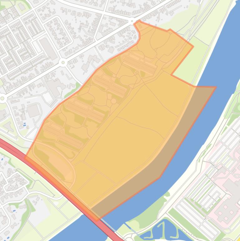 Kaart van de buurt Molenbossen.