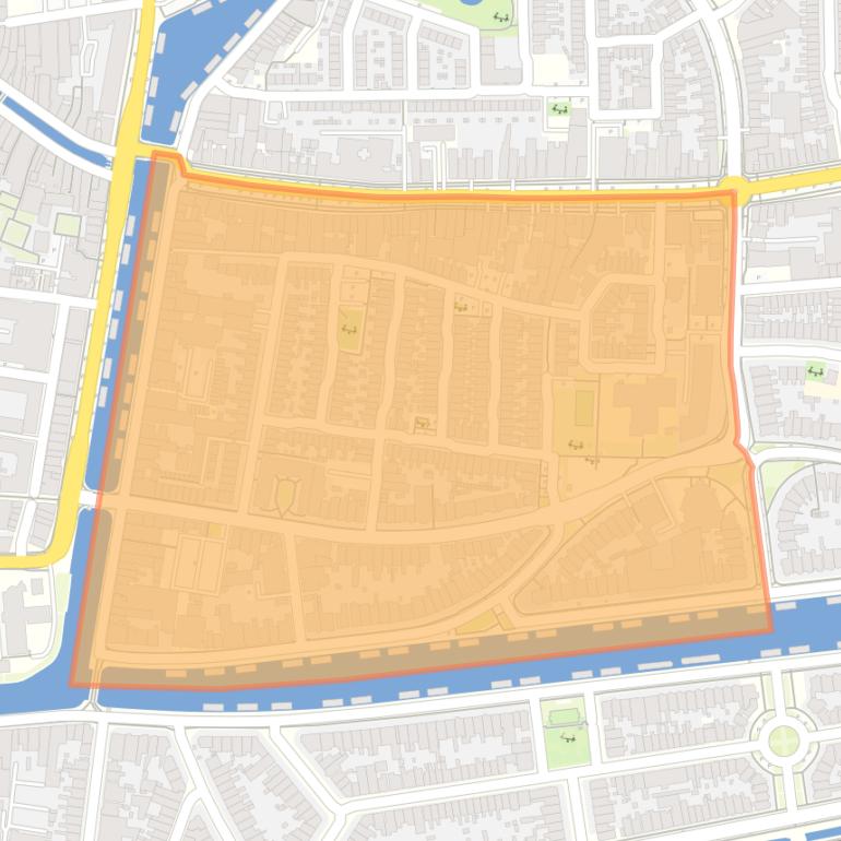 Kaart van de buurt Molenpad.