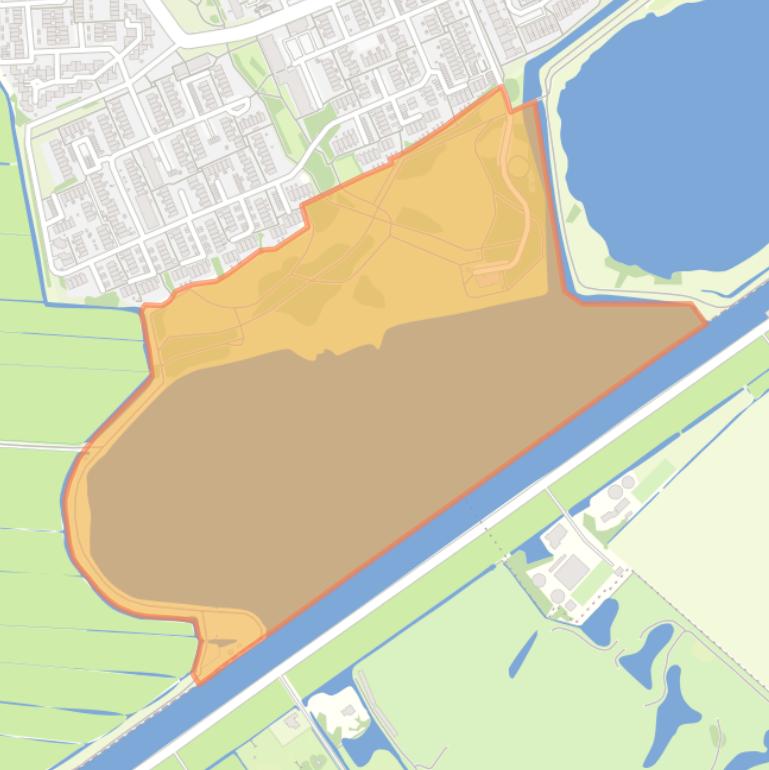 Kaart van de buurt Molenplas.