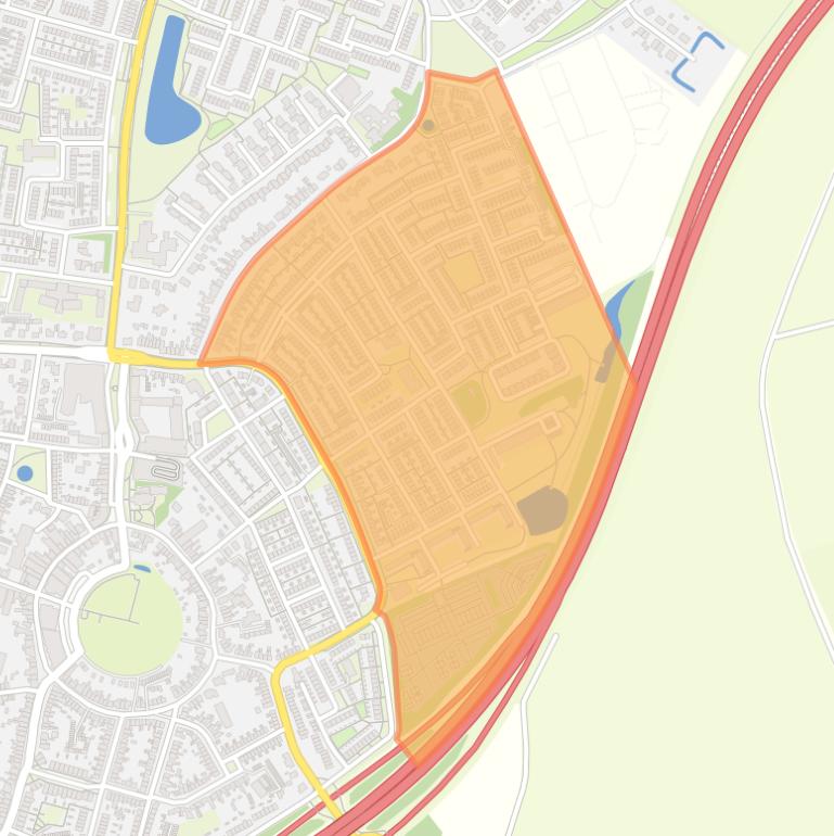 Kaart van de buurt Molenweg en omgeving.