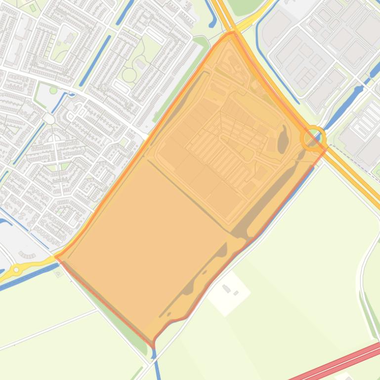 Kaart van de buurt Mortiere II.