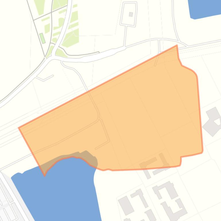 Kaart van de Muidenbuurt-West.