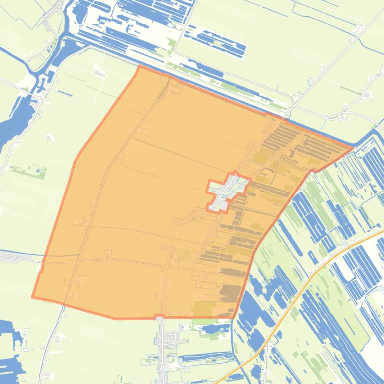 Kaart van de buurt Munnekeburen-Buitengebied.