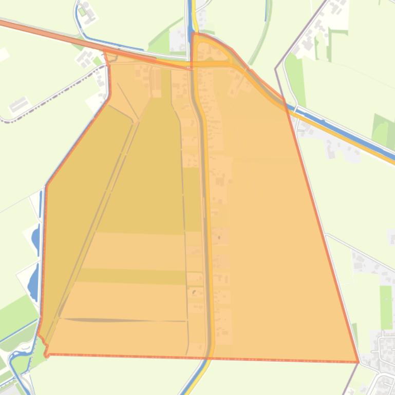 Kaart van de buurt Munnekemoer.