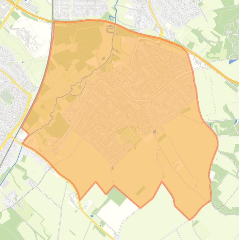 Kaart van de buurt Munstergeleen.