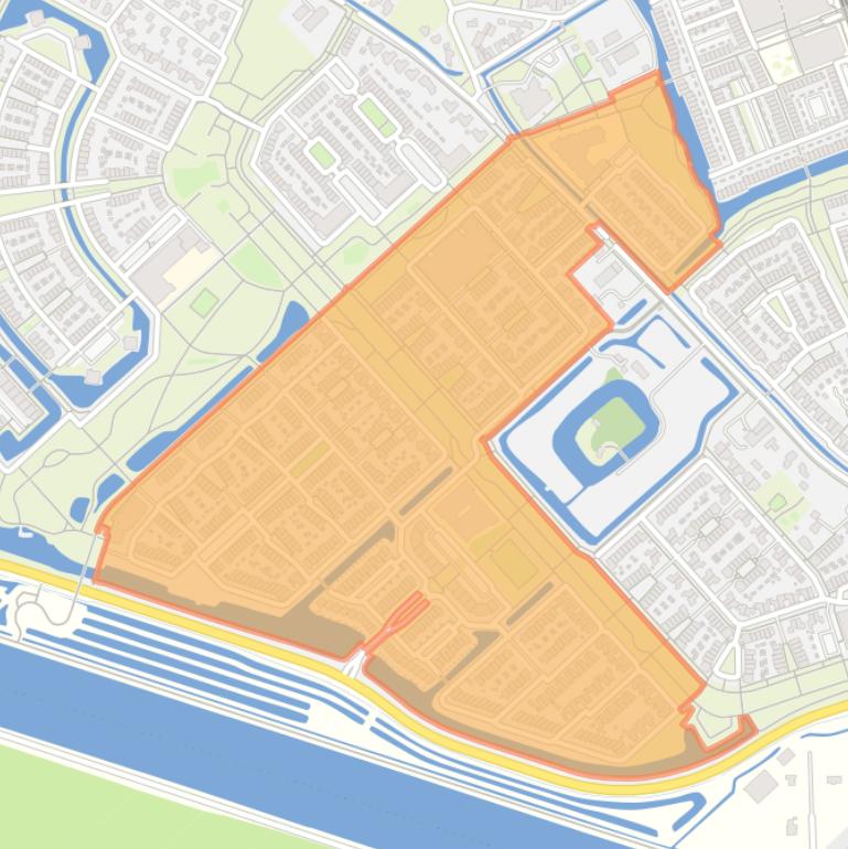 Kaart van de buurt Muren.