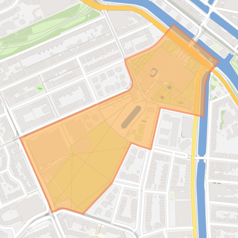 Kaart van de buurt Museumplein.