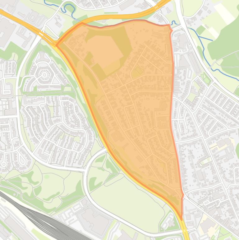 Kaart van de buurt Musschemig.