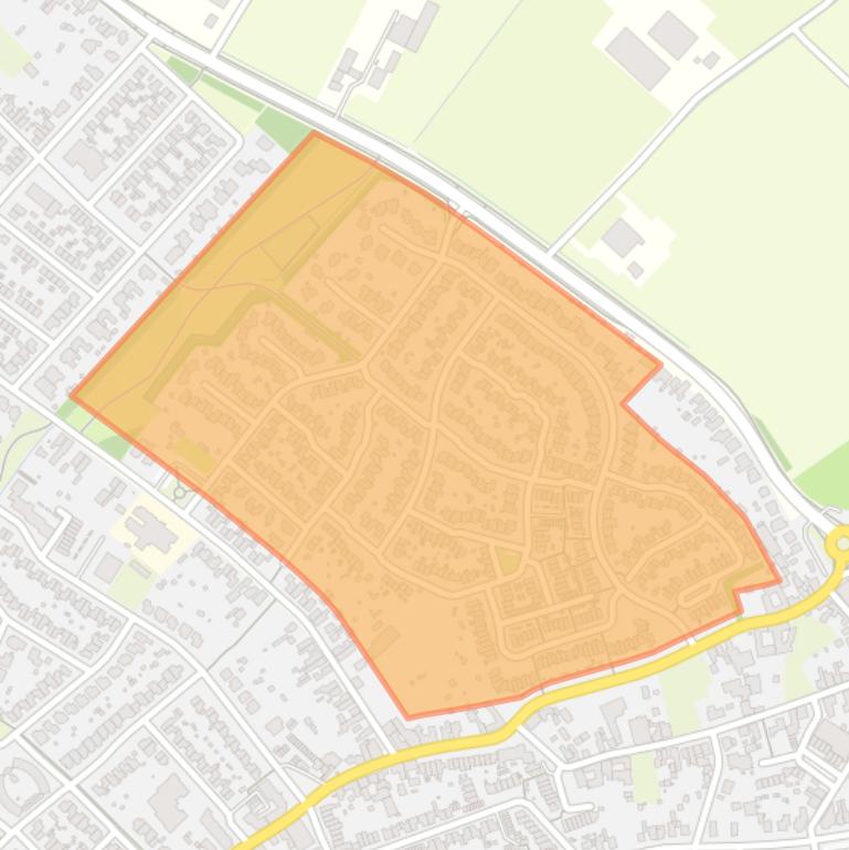 Kaart van de buurt Namiddagsche Driessen.