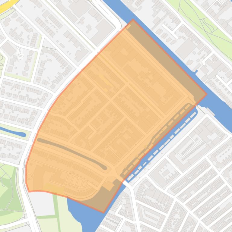 Kaart van de buurt Nassaukwartier.