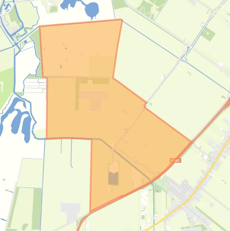 Kaart van de buurt Natuurgebied Froombosch.