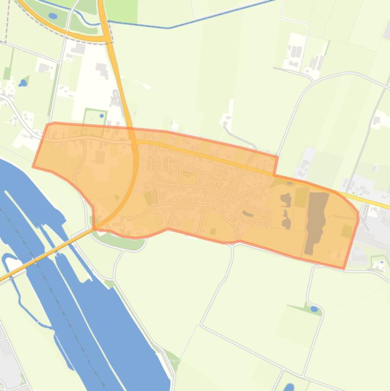 Kaart van de buurt Nederasselt.