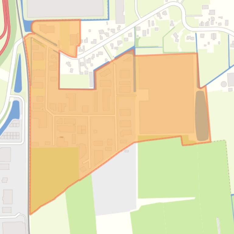 Kaart van de buurt Nibbixwoud Bedrijventerrein.