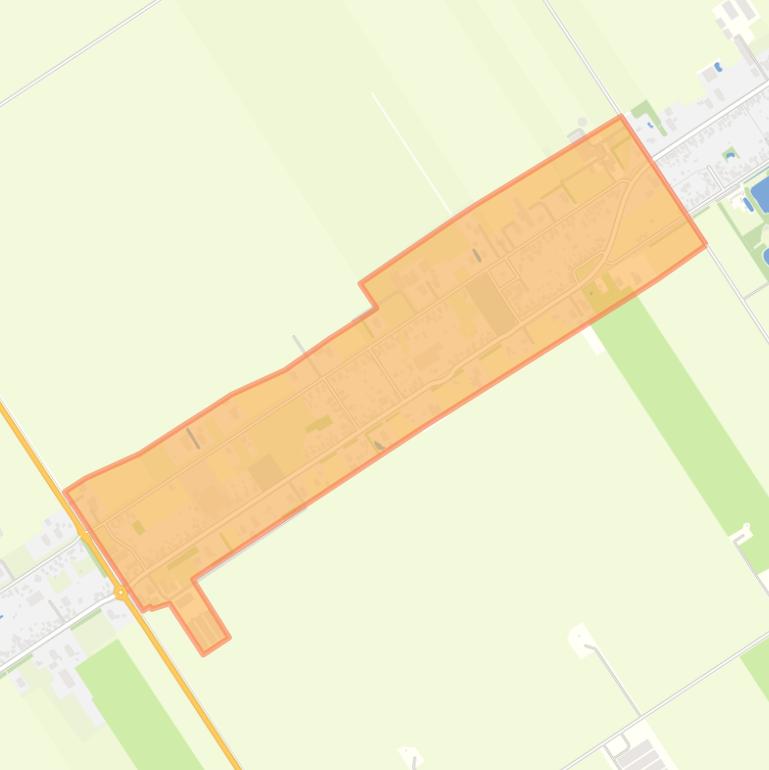 Kaart van de buurt Nieuw-Buinen Midden.