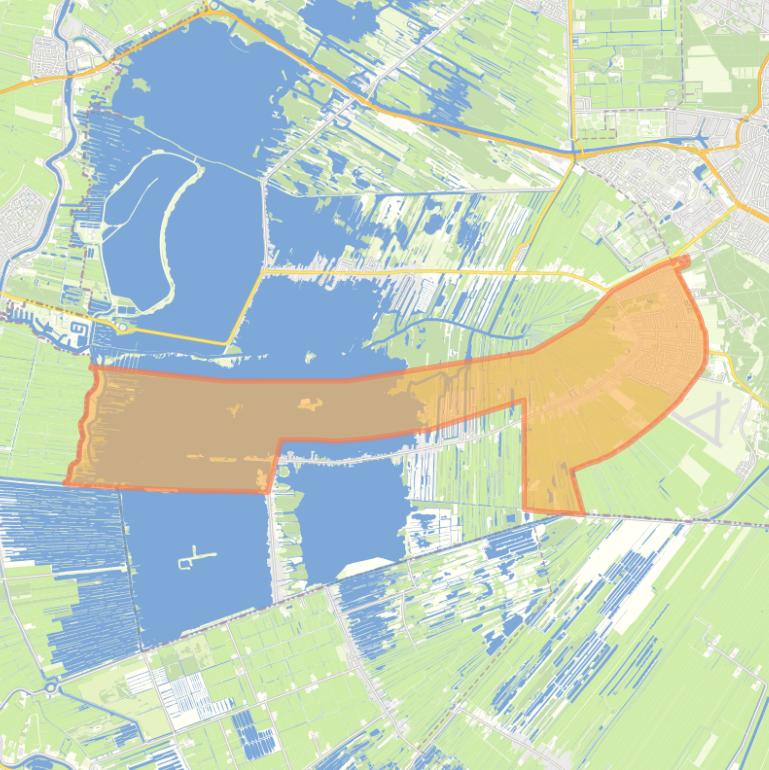 Kaart van de buurt Nieuw-Loosdrechtsedijk.