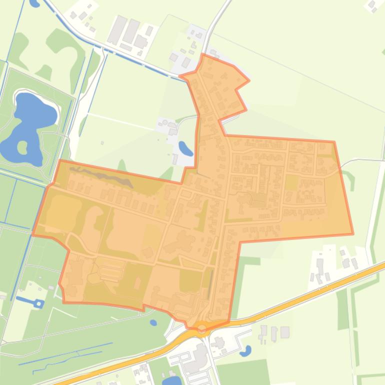 Kaart van de buurt Nieuw Velp.