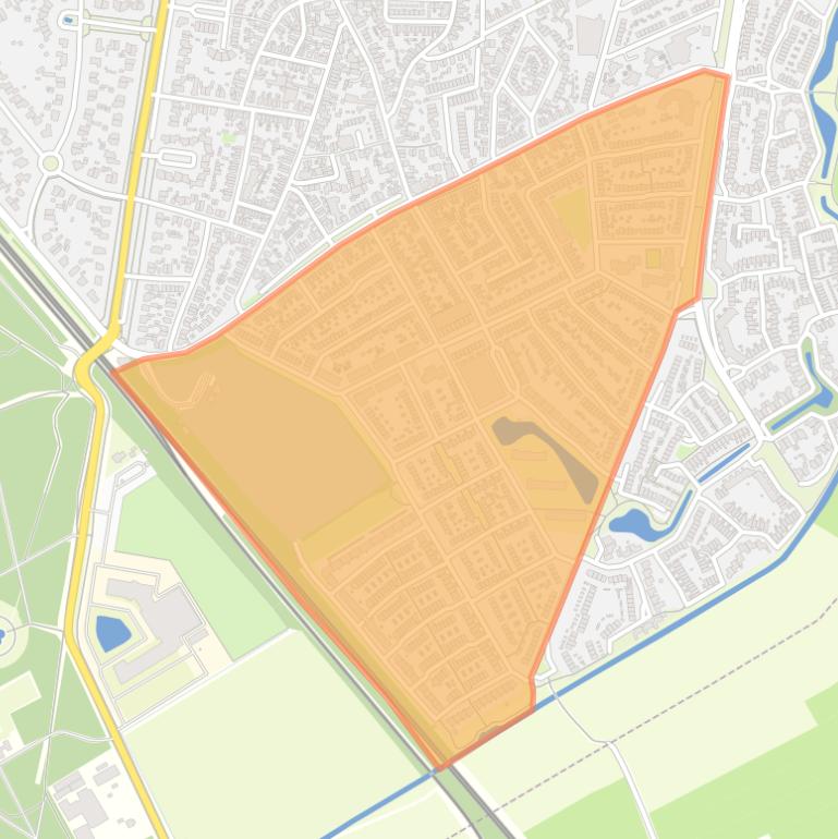 Kaart van de buurt Nieuwe-Oosterhei.